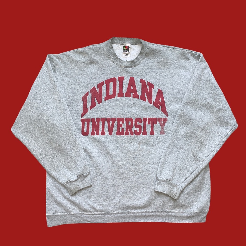 Vintage Indiana University Crewneck Sweatshirt